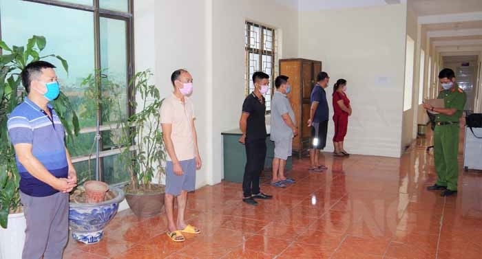 Phát hiện, bắt giữ ổ nhóm đánh bạc tại phường An Sinh, thị xã Kinh Môn
